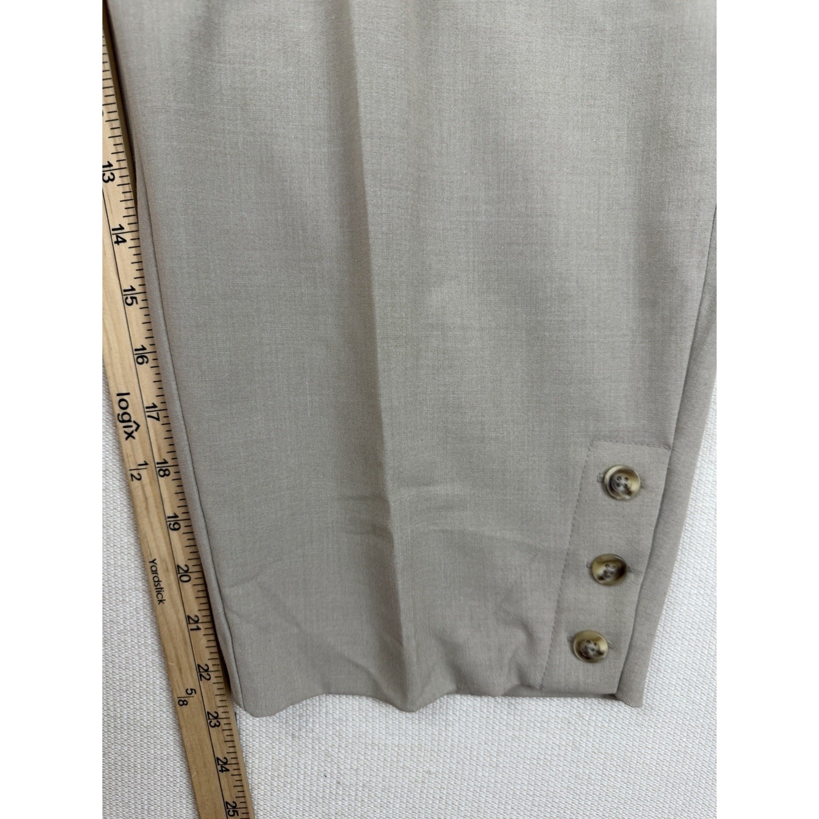 Nwt Dress Barn Roz & Ali Secret Agent Tummy Control Crop Pants Size 16w Stretch — image 6 of 8